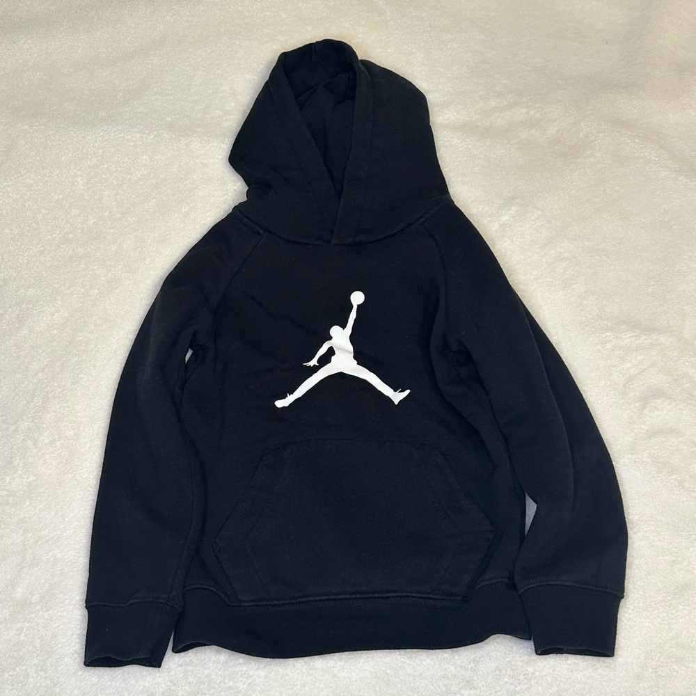 Michael Jordan Boys Black Hoodie Size 6